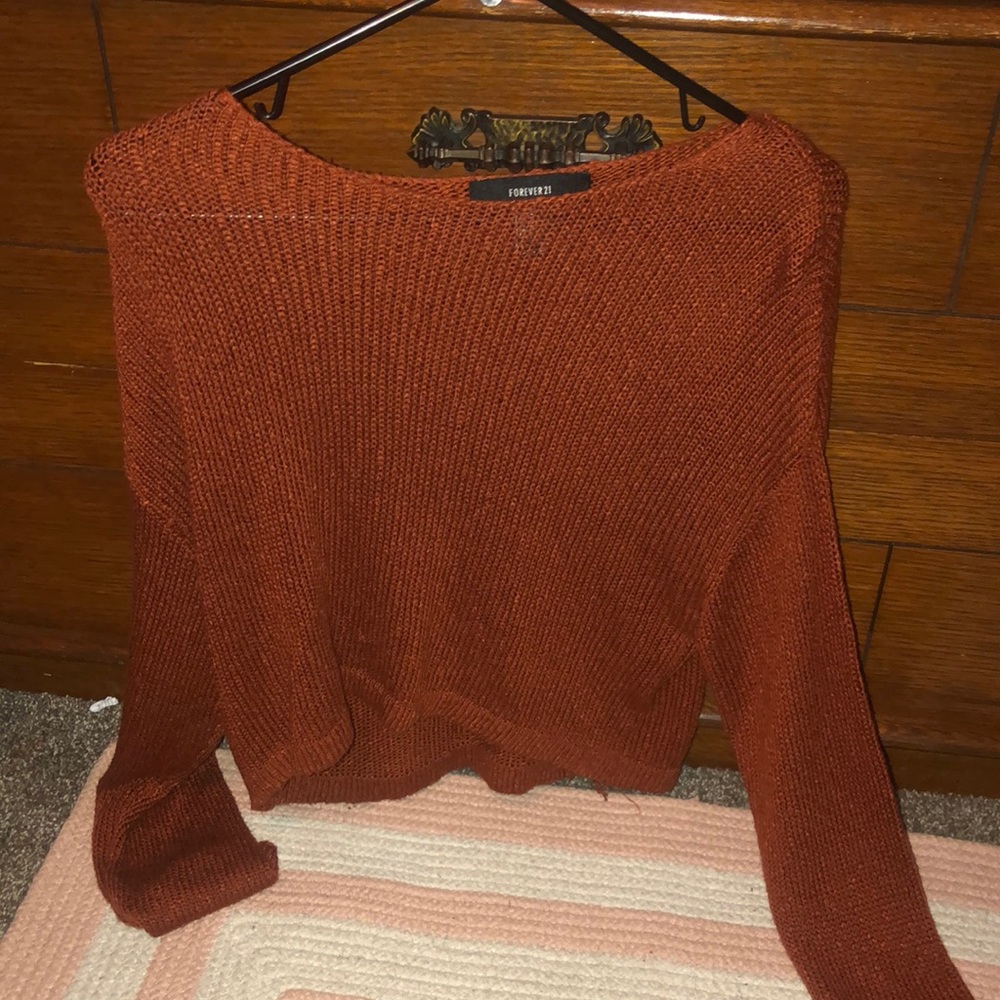cropped sweater